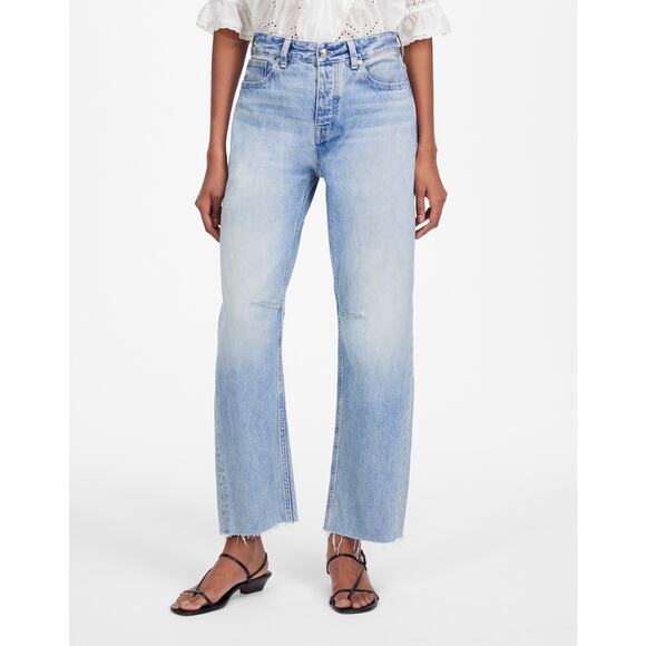 Madewell Women’s Petite Darted Barrel-Leg Jean NU348 Edmondson Wash Sz 27P NWT - Picture 3 of 7